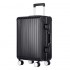 Wholesale Zipperless Hand Luggage Aluminum Travel Bags with Lock Spinner Hard Side Suitcase for Girls