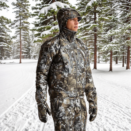 Hunting Printing Three-layers Film Fabric Incinerator Aerolite Jacket Jungle Outdoor Safari Fishing Hunting Clothes