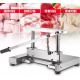 Commercial Vegetable Ribs Small Bone Cutting Long Knife Blade Frozen Meat Flaker Cutting Machine