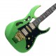 Green 7V Electric Guitar Ibn Brand With Gold Hardware Ship to USA