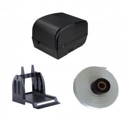 Hospitals and Healthcare Facilities Satin Label Printer 4 Inch Cloth Label Printer for Washing Mark