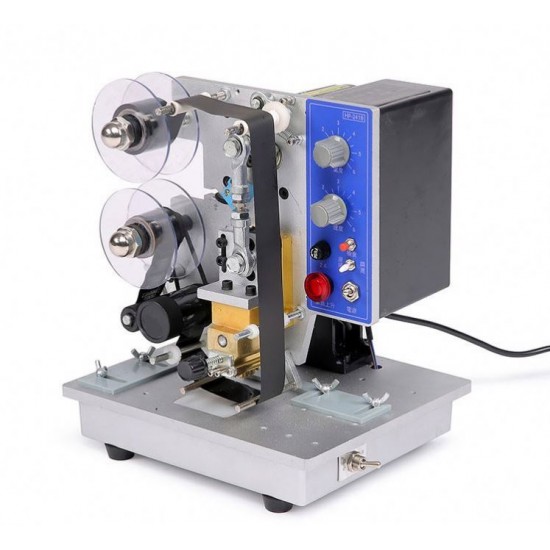Electric Date Printing Machine for Hot Stamp Coding Expiry Date for Bags and Papers in Plastic Material