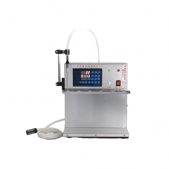 JH Multi Head Self Supporting Bag Filling Machine Stand up Bag Fruit Juice Semi Automatic Filling Machine