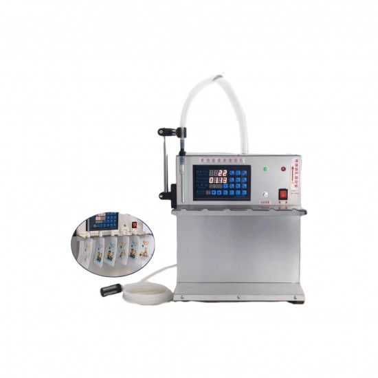 JH Multi Head Self Supporting Bag Filling Machine Stand up Bag Fruit Juice Semi Automatic Filling Machine