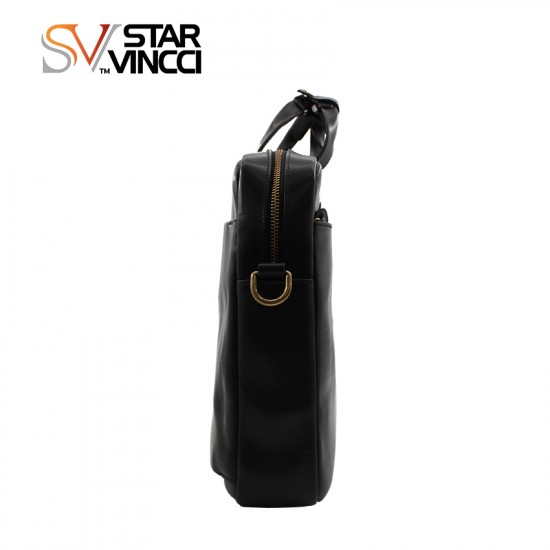 High Quality Leather Briefcase Handmade Italian Leather Bags Minimalist Fashion Shoulder Laptop Bag