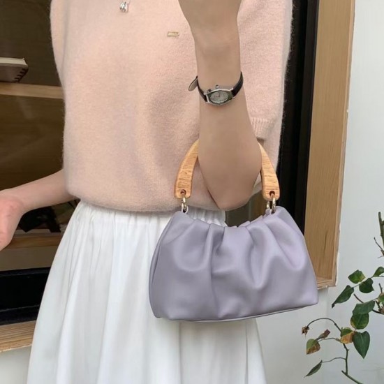 Litchi Grain Cowhide Box Bag Versatile Purses Popular Bag for Women Chain Women's Bags