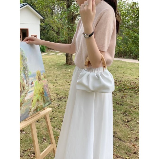 Litchi Grain Cowhide Box Bag Versatile Purses Popular Bag for Women Chain Women's Bags