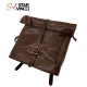 High Quality Italian Leather Backpack Outdoor Hiking Bag Retro Business Laptop Bag College Daily Backpack Unisex