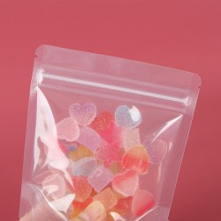 Wholesale Food Grade Resealable Aluminum Foil Stand up Pouch Ziplock Powder Packing Custom Printed Spice Packaging Candy Bags