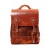 New High-end Italian High Fat Vegetable Tanned Cowhide Leather Backpack Computer Bag Student Backpack Travel Bag