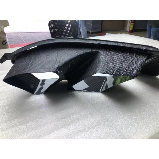 2PCS Dry Carbon Fiber Front Bumper Air Duct Vent Trim Replacement for BMW M3 G80 M4 G82 Front Bumper Air Duct Vent