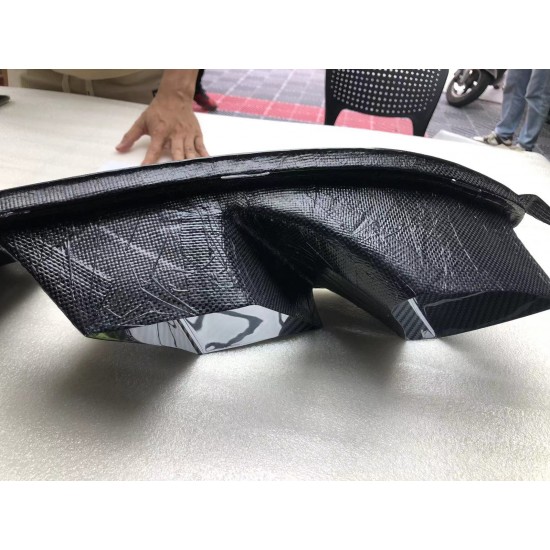 2PCS Dry Carbon Fiber Front Bumper Air Duct Vent Trim Replacement for BMW M3 G80 M4 G82 Front Bumper Air Duct Vent