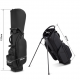 New 2024 Golf Course Two Colors to Choose Dull Polish Pu Leather Convenient Carrying Golf Bag