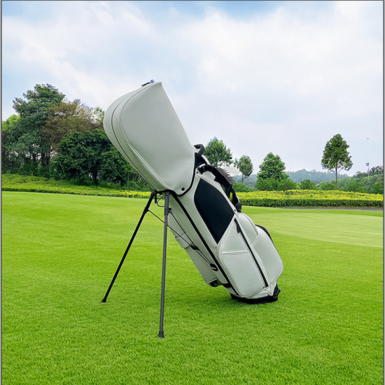 New 2024 Golf Course Two Colors to Choose Dull Polish Pu Leather Convenient Carrying Golf Bag