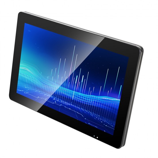 New 10.1 Inch Wall-Mounted IP65 Waterproof Industrial LCD Monitor High Brightness 1280*800 VGA  DVI USB PCAP Touch Monitors