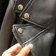 Top Latest Leather Clothes Genuine Woman Leather Jacket Black Oversized Leather Jacket Women