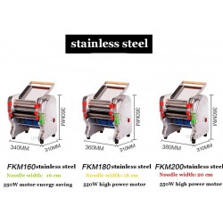 Commercial Dough Machine Stainless Steel Dumpling Wrapper Machine Noodle Maker Automatic Household Small Electric Dough Press