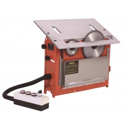 WANJIA Electric Wood Cutting Machine Portable Double Saw Blades Small Folding Panel Saw Table Saw Horizontal Style Core Motor