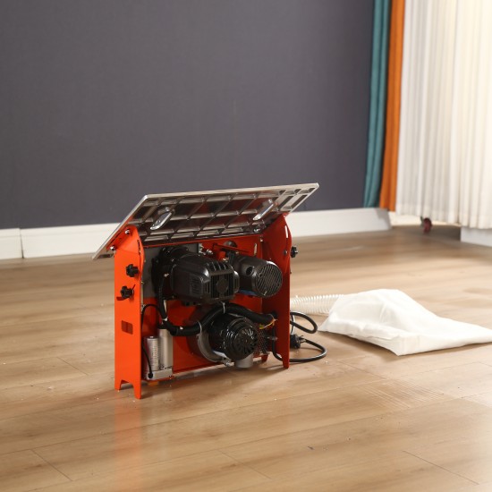 WANJIA Electric Wood Cutting Machine Portable Double Saw Blades Small Folding Panel Saw Table Saw Horizontal Style Core Motor