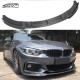 F32 F36 M Sport V Style Carbon Fiber Front Lip Front Bumper Lip Front Splitter   for BMW 4 Series F32