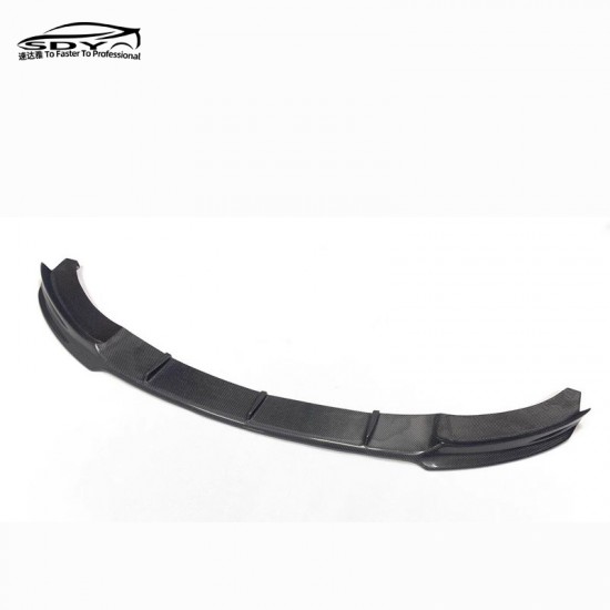 F32 F36 M Sport V Style Carbon Fiber Front Lip Front Bumper Lip Front Splitter   for BMW 4 Series F32
