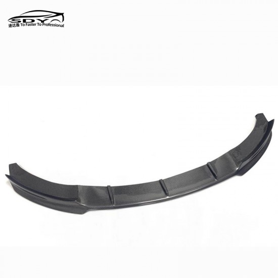 F32 F36 M Sport V Style Carbon Fiber Front Lip Front Bumper Lip Front Splitter   for BMW 4 Series F32