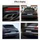 DEX Car Exhaust Tip for Porsche Panamera 971 2017-2024 Upgrade to GTS Square Quad Turbo Muffler Exhaust Nozzle Dual Tail Pipe