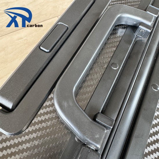 High Quality Forged Usb Charging Port Luggage Trolly Bag With Tsa Lock Carbon Fiber Suitcase