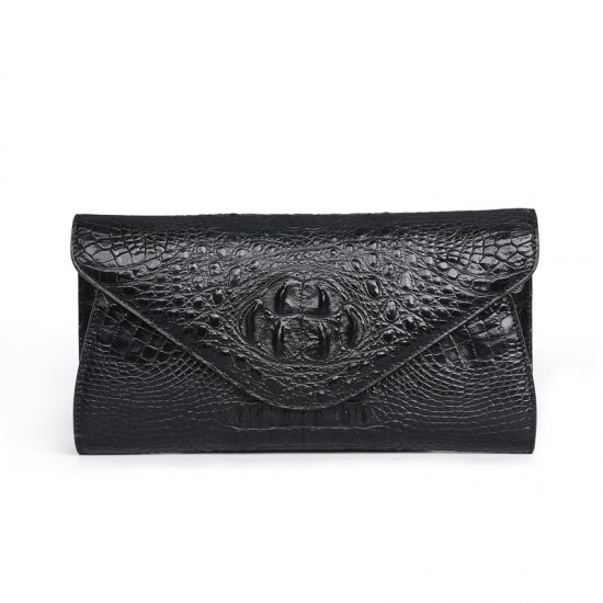 Women Small Genuine Leather Crocodile Handbag Women'S Alligator Skin Clutches Purse Crossbody Shoulder Bag Evening Bags