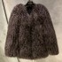 Trendy Over-sized Woman Clothes Fur White Casual Fur Clothing Women Winter Fur Overcoat