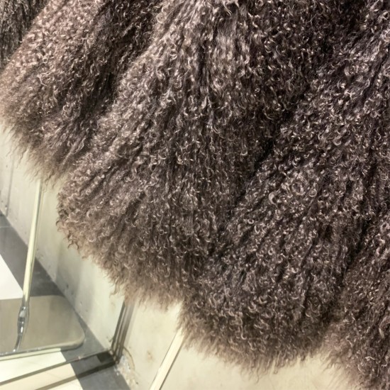 Trendy Over-sized Woman Clothes Fur White Casual Fur Clothing Women Winter Fur Overcoat