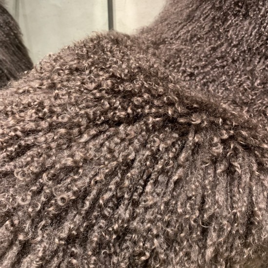 Trendy Over-sized Woman Clothes Fur White Casual Fur Clothing Women Winter Fur Overcoat