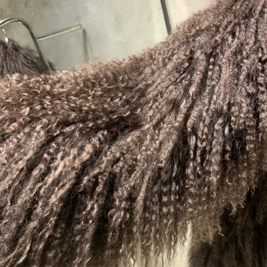 Trendy Over-sized Woman Clothes Fur White Casual Fur Clothing Women Winter Fur Overcoat