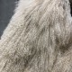 Premium Fur Winter Warm Khaki Short Style Clothes Fur Women's Clothing Fur Jacket