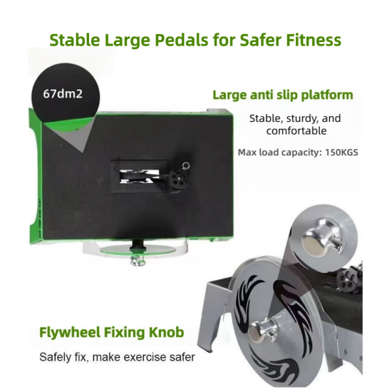 Multi Functional Centrifugal Impedance Equipment Portable Fitness Fly Wheel Trainer for Fitness Workout Strength Training