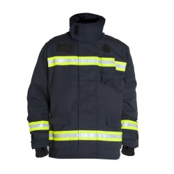 Men's Stretch Reflective Flame Retardant Safety Hi-Vis Reflective Jackets Wholesale Working Jacket