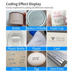 WECARE H91 12.7mm Double Languages Handy Inkjet Handheld Printer for Clothing Printing