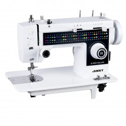 JUKKY 205/308 Electric Household Sewing Machine New Domestic Multi-Function Motor Clothes Shoes Tailoring Mini Zigzag Home Use