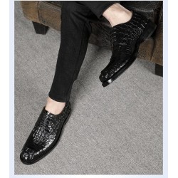 2024 New Factory WholesaleLeather Handmade Men's Shoes Business Dress Leather Shoes