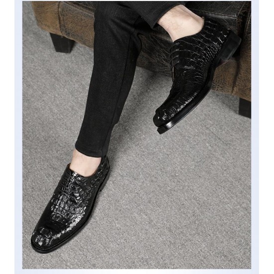 2024 New Factory WholesaleLeather Handmade Men's Shoes Business Dress Leather Shoes