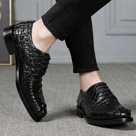 2024 New Factory WholesaleLeather Handmade Men's Shoes Business Dress Leather Shoes