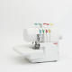 JUKKY 703 Maquinas De Coser Domestica High Quality Mini 4 Thread Domestic Portable Overlock Sewing Machine for Fabric Home Use