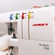 JUKKY 703 Maquinas De Coser Domestica High Quality Mini 4 Thread Domestic Portable Overlock Sewing Machine for Fabric Home Use