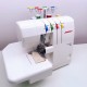 JUKKY 703 Maquinas De Coser Domestica High Quality Mini 4 Thread Domestic Portable Overlock Sewing Machine for Fabric Home Use