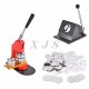 DIY Craft 25/32/37/44/50/56/58/75mm Keychain Mirror Manual Pin Button Badge Making Machine