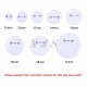 DIY Craft 25/32/37/44/50/56/58/75mm Keychain Mirror Manual Pin Button Badge Making Machine