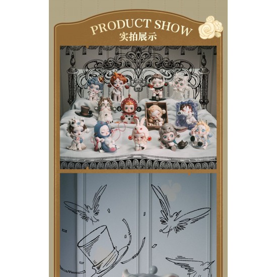 Wholesale POOPMART SkullPanda Mystery Box Hot Selling Products Anime Figure Toys Pendant Gift