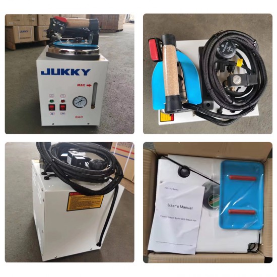 JUKKY JK-6 Professional Apparel Machinery Hot Sell Sewing Machines Steam Iron for Clothes Electric Big Water Capacity High Power