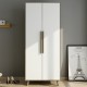 Modern Extendable White Mirrored Wardrobe Foldable Panel Bedroom Kitchen Furniture Traditional Plastic Home Clothes Storage
