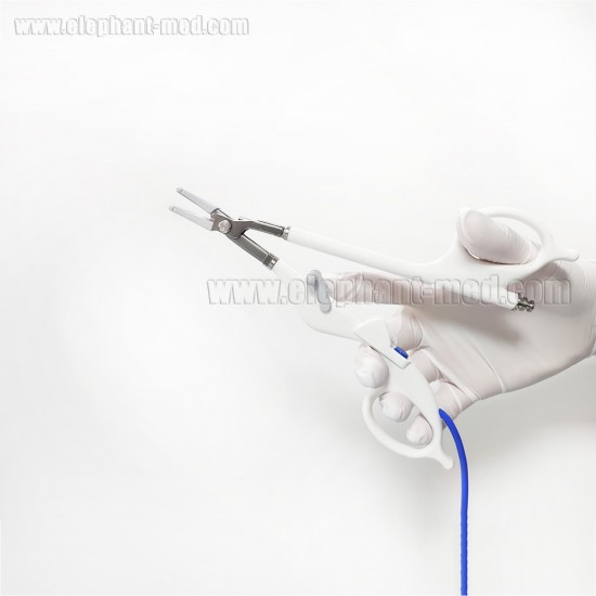 Electric Ligasure Small Jaw Vessel Sealing Device with Inner Blade and Suction System Tube